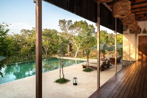 Outdoor pool - Taru Villas Villu - Willpattu (Eluwankulama)
