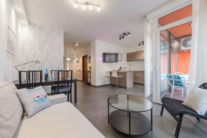 City Apartment | Living area | LCD TV