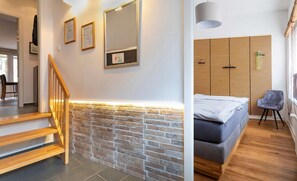 1 habitación, tabla de planchar con plancha, wifi y ropa de cama 