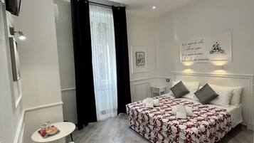 Premium bedding, down duvets, in-room safe, individually decorated