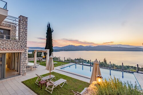 Villa Isabelle, a superb 5 bedroom villa, overlooking the Ionian Pelagus! 