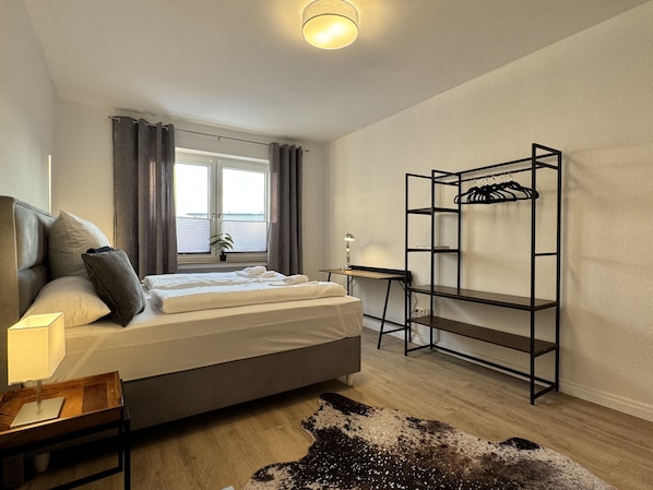 Condo | Desk, laptop workspace, iron/ironing board, free WiFi