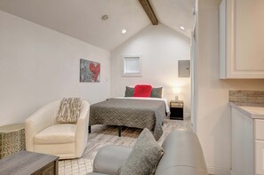 1 chambre, bureau, Wi-Fi, draps fournis