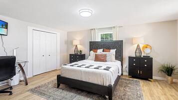 4 soveværelser, strygejern/strygebræt, Wi-Fi, sengetøj