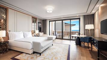 Suite Junior, vue mer | Minibar, coffres-forts dans les chambres