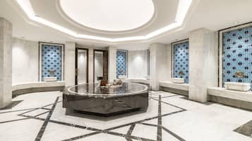 Behandlingsrum til par, sauna, dampbad, tyrkisk bad/hammam