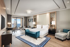 皇室套房, 海景 | 迷你吧、房內夾萬、手提電腦工作空間、遮光窗簾/窗簾