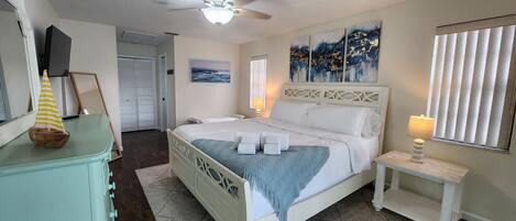 2 chambres, fer et planche Ă repasser, accĂšs Ă Internet, literie fournie