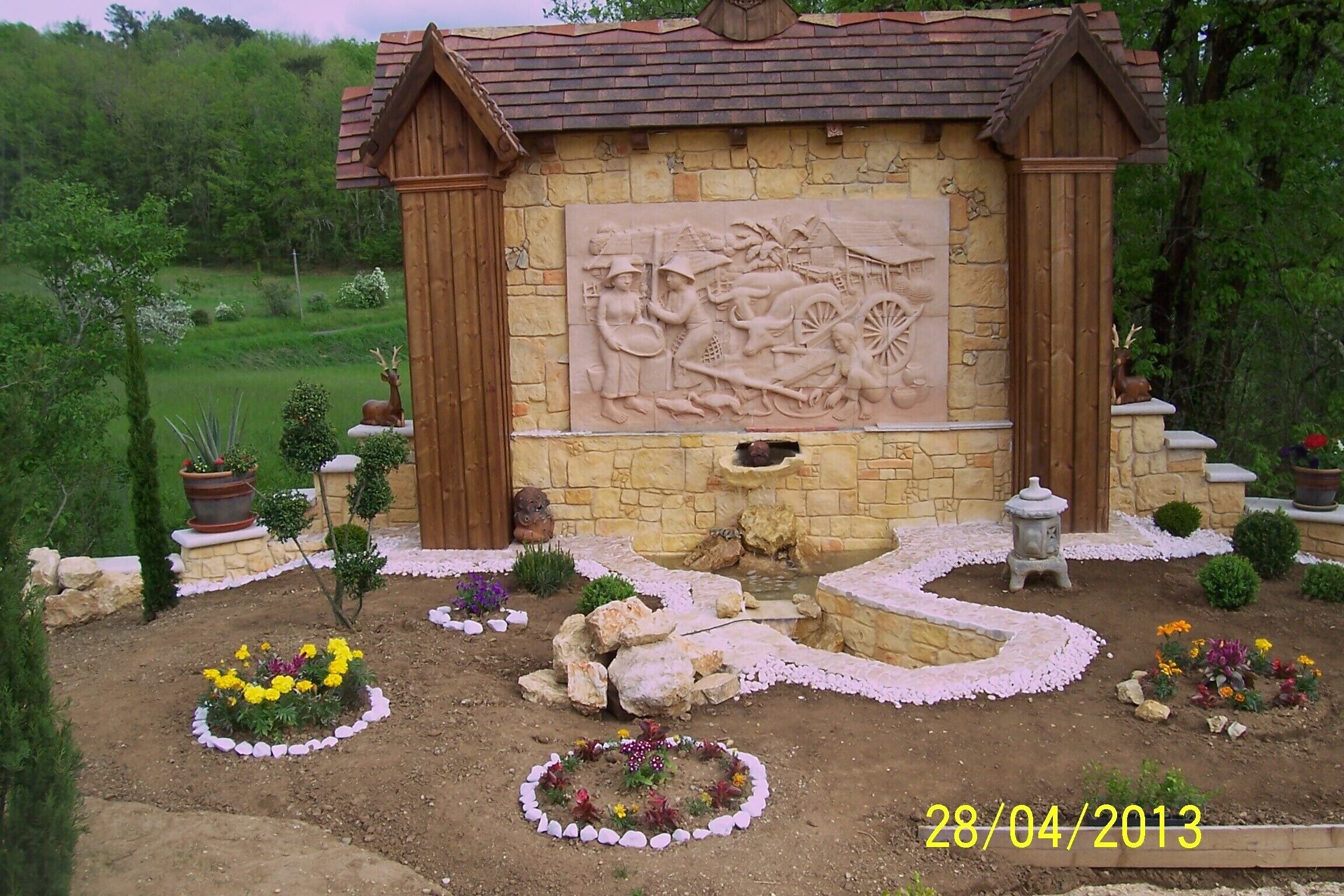 Enceinte de l’hébergement