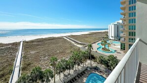 A beachfront hotel with a pool, beach access, and a boardwalk. - Tidewater 505 - Orange Beach on the Beach - 1bd/1bath - Sleeps 6 (Orange Beach)