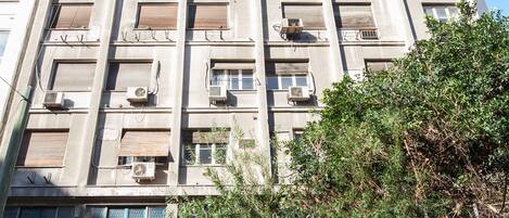 Majoituspaikan julkisivu