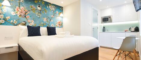 Front Lower Ground Floor Standard Studio | Literie hypoallergénique, fer et planche à repasser, Wi-Fi gratuit