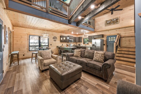 Cabin, 2 Bedrooms | Living area | Smart TV - Haven 2 Bedroom Cabin by RedAwning (Gatlinburg)