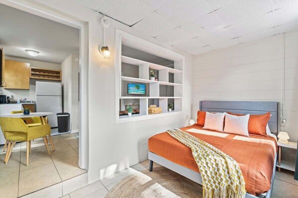 1 chambre, accès au Wi-Fi (inclus), literie fournie