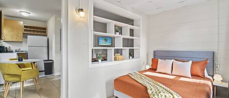 1 غرفة نوم وواي فاي مجانًا وملاءات أسرّة