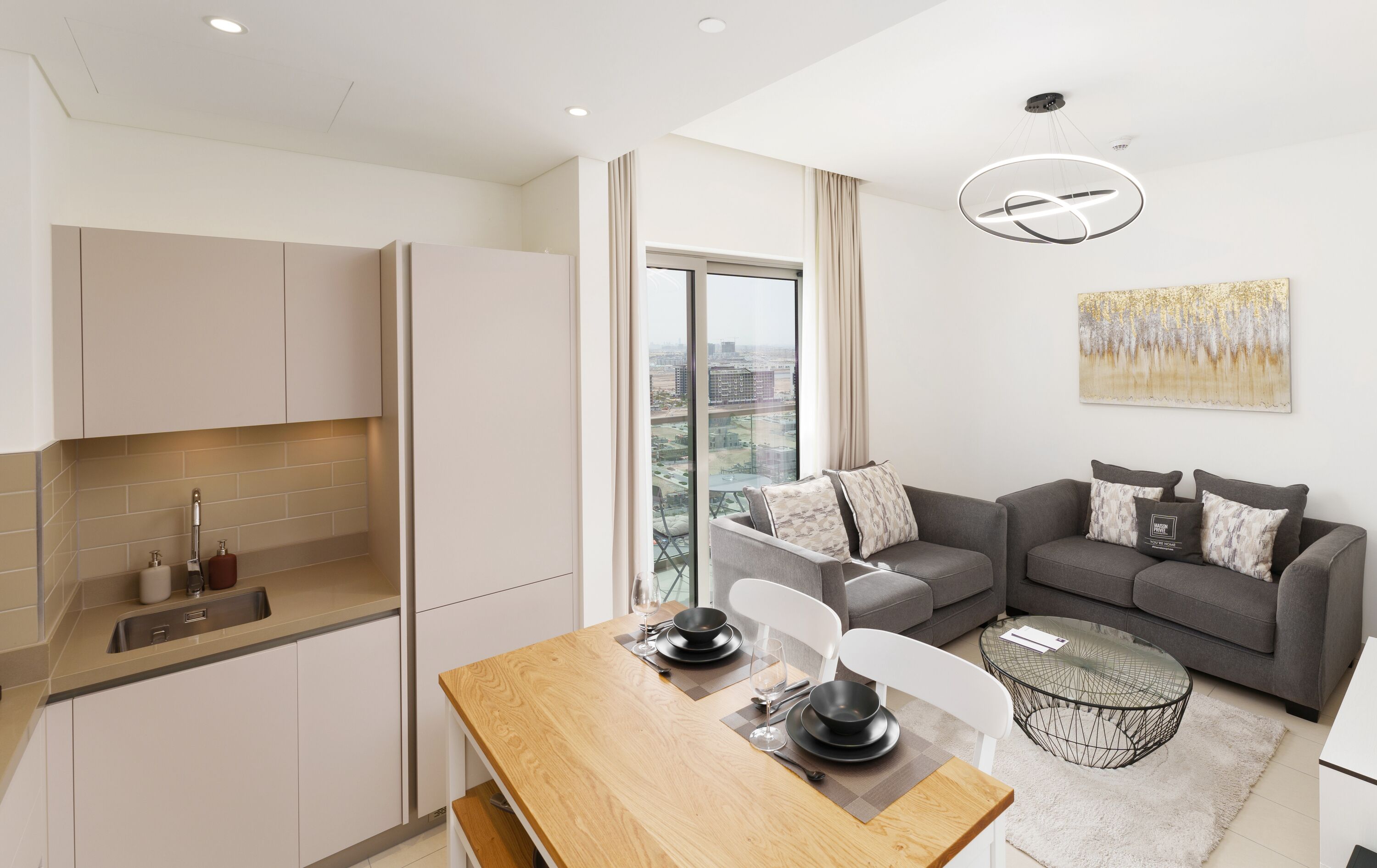 Deluxe appartement | Woonruimte