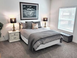 3 bedrooms, iron/ironing board, travel cot, WiFi