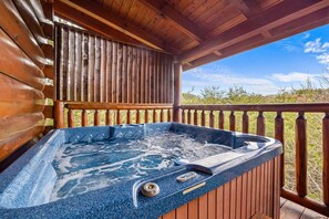 Cabin, Multiple Beds, Fireplace, Mountain View | View from room - Rocky Top Memories (Sevierville)