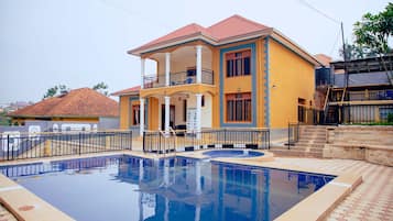 Façade de l’hébergement