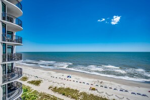Aan het strand