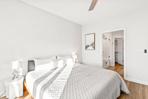 2 chambres, fer et planche à repasser, Wi-Fi gratuit, draps fournis