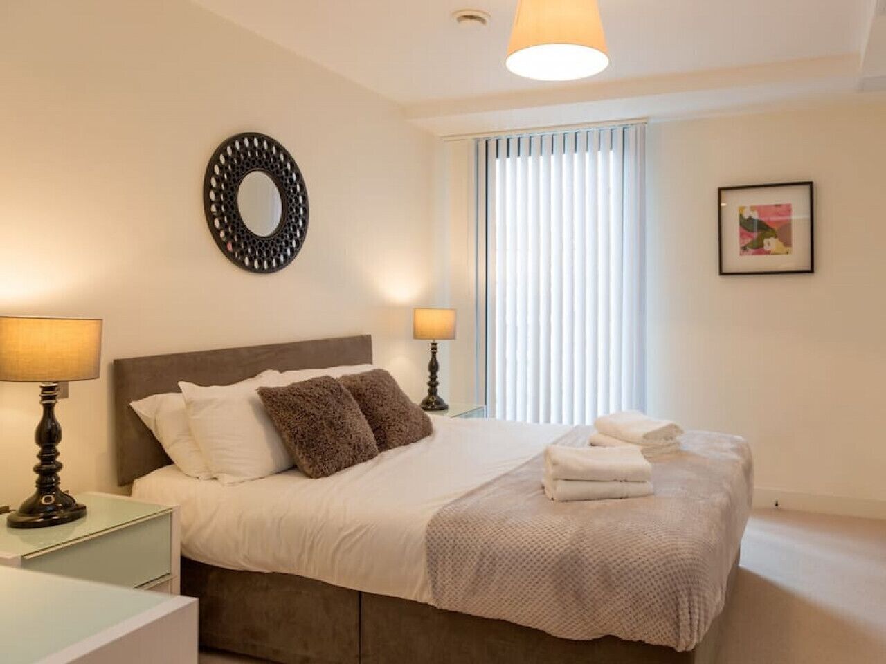2 bedrooms, iron/ironing board, travel cot, WiFi