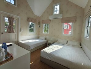 Basic Shared Dormitory | Bed sheets - The Open Hills (Kanchanaburi)