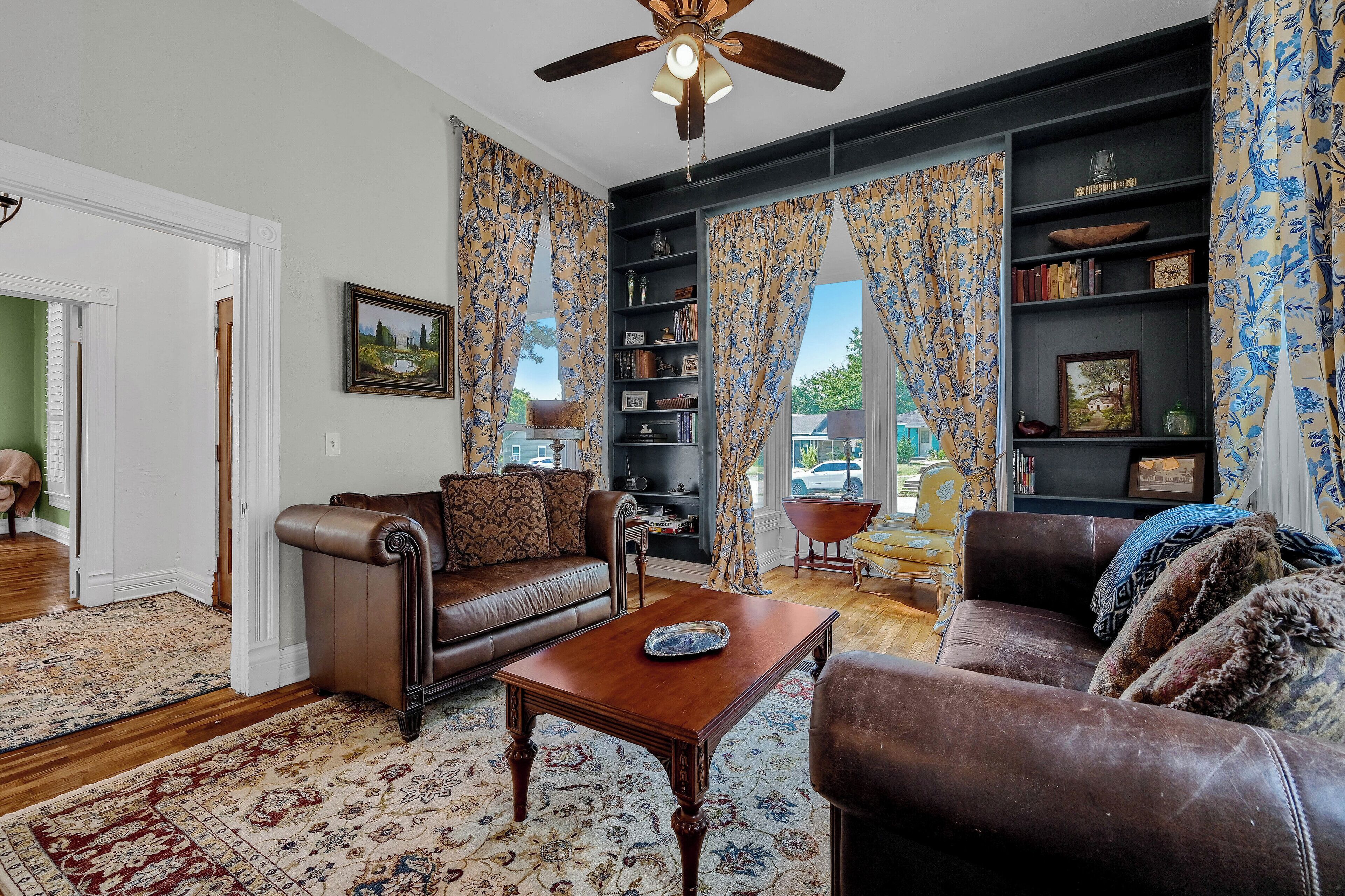 Smart TV, books, stereo, computer monitors