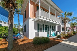 Exterior - 🏝️350yds to Beach-Comm. Pool-4 Bikes-Hot Tub-2BR One Ten Again (Santa Rosa Beach)