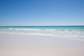 On the beach