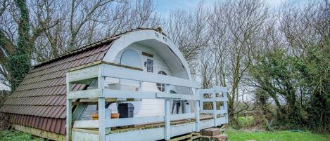 Overnatningsstedets facade