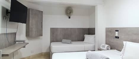 Double or Twin Room | Hypo-allergenic bedding, desk, free WiFi