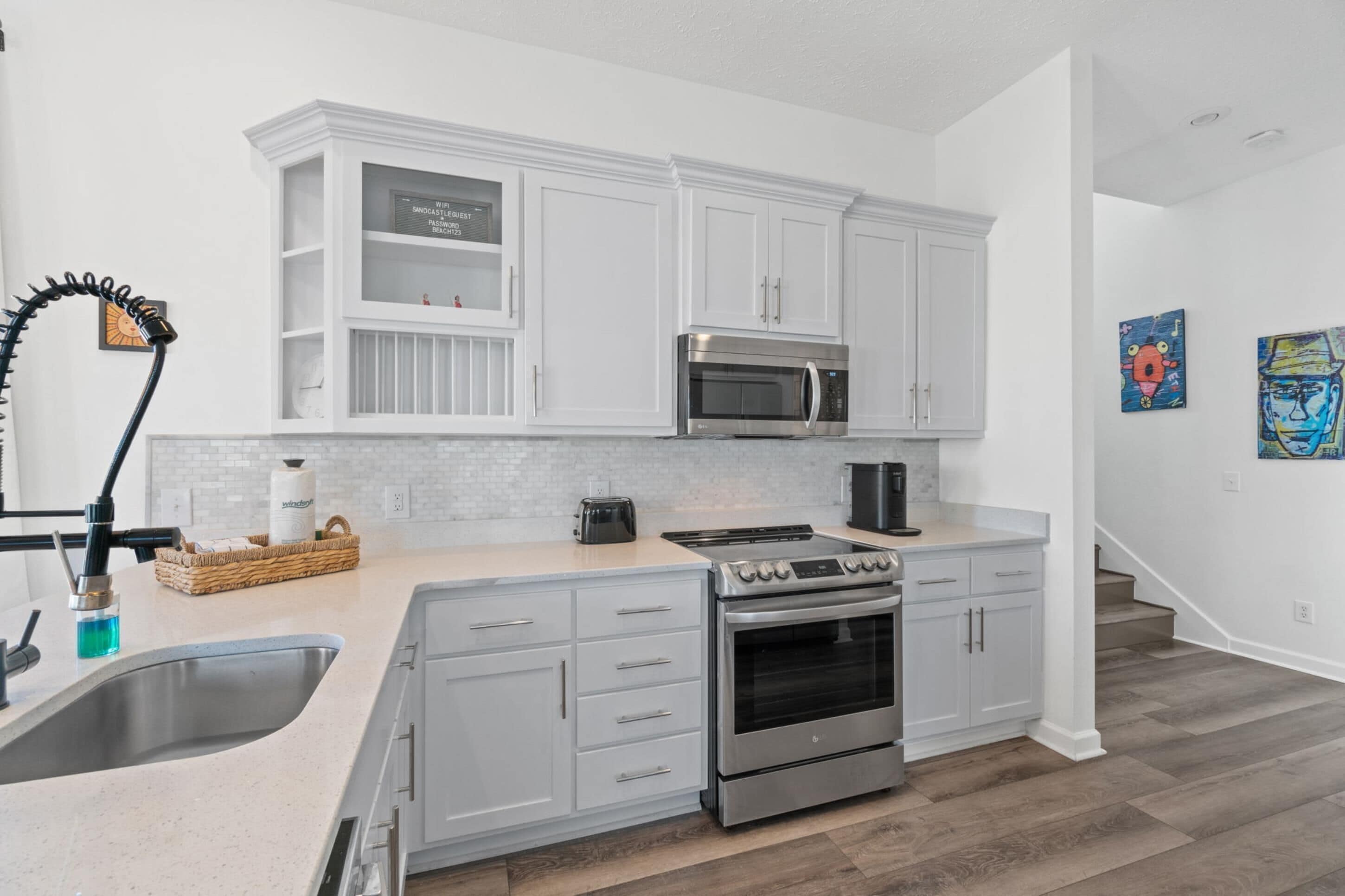 Casa, 5 quartos, banheira de imersão | Cozinha privada | Cafeteira/chaleira, geladeira grande, micro-ondas, fogão