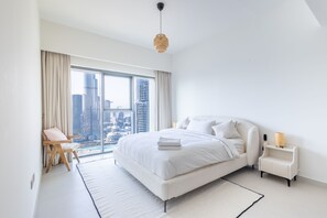 Leilighet – deluxe | 2 soverom, individuelt innredet, strykejern/-brett og wi-fi (inkludert)