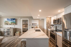 Fridge, microwave, oven, stovetop - Welcome To Poseidon Too - A Newly, Completely Renovated Condo @ Sunrise Suites! (Key West)