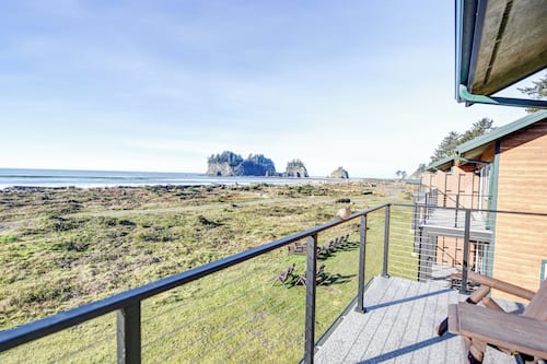 Suite Studio Premium, 2 chambres, vue océan, en front de mer | Vue depuis le balcon