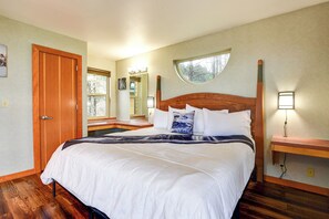 Studio Cao cấp, 1 giường cỡ king, sát bãi biển | Trang trí khác biệt, trang bị nội thất với thiết kế riêng biệt 