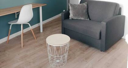 O'zen - Studio Lumineux et Calme Avec Jardin