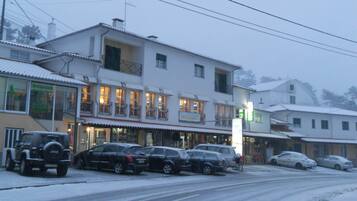 Fassade der Unterkunft