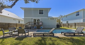 A heated pool - Vilano Beach Escape w/ Private Pool, Dog-Friendly, Near the Beach (St. Augustine)