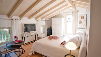 Phòng đôi Grand, bồn tắm nước nóng, quang cảnh công viên | Bộ đồ giường cao cấp, nệm cao su hoạt tính (memory foam)