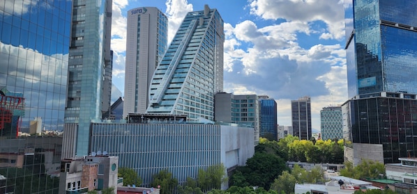 City view from property