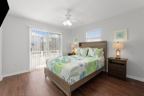 Townhome, Multiple Beds, Kitchen, Garden View (6402 Beach Dr - Seabatical B) | 2 bedrooms, individually decorated, individually furnished, desk - 6402 Beach Dr - Seabatical B (Panama City Beach)