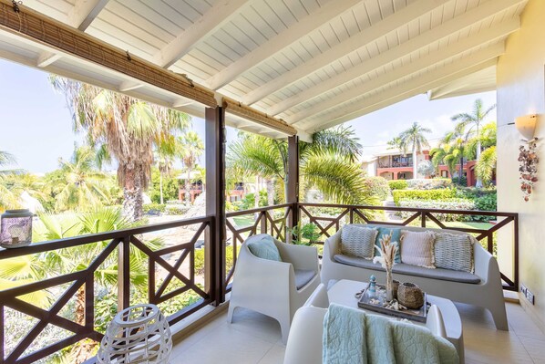 Apartment | Exterior - Spanish Water Apartments - Balcony (Jan Thiel)