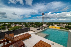 Apartment | 1 bedroom - Private Downtown Studio W/rooftop Pool (Tulum)