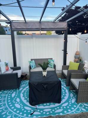 Terrace/patio - Cozy secret apartment with free parking in Yonkers
 (Yonkers)