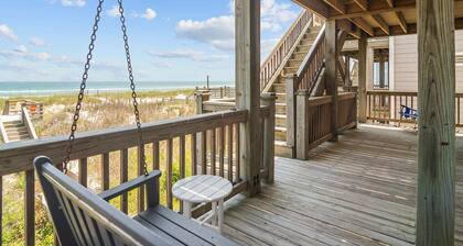 Sandy Bottoms Oceanfront Heart of Topsail Beach