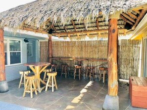 Outdoor dining - Palapa Paradise - Pool & Game Room! (Galveston)
