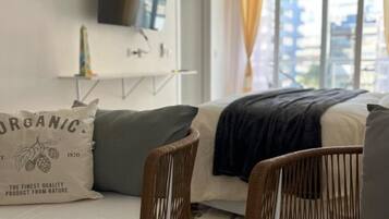 1 habitación, wifi gratis y ropa de cama