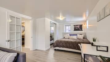 1 bedroom, desk, iron/ironing board, free WiFi